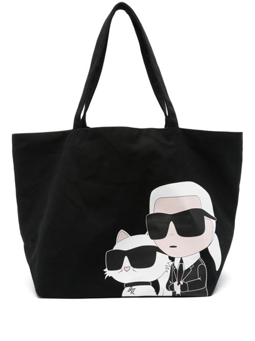 Borsa donna shopper nera Karl Lagerfeld | 245W3850999